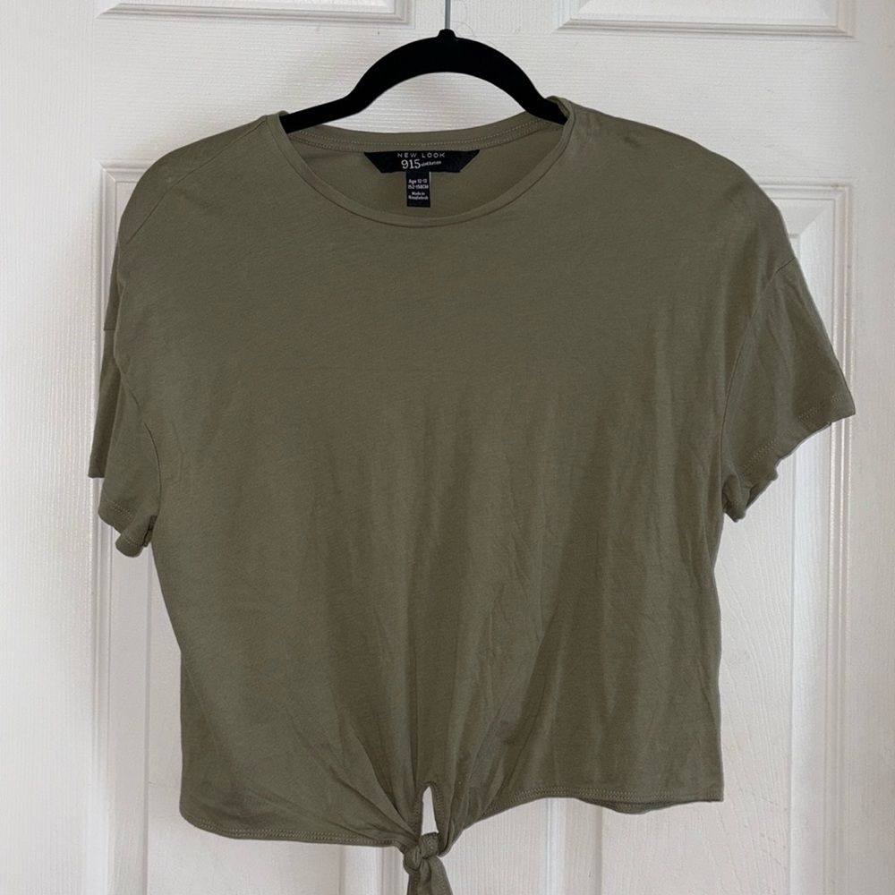 Green Crop Top AS
